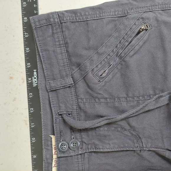 Hei Hei Dark Dark Gray Pants Size 8 Style Well Washed Well Worn Play Drawstring - Picture 3 of 9